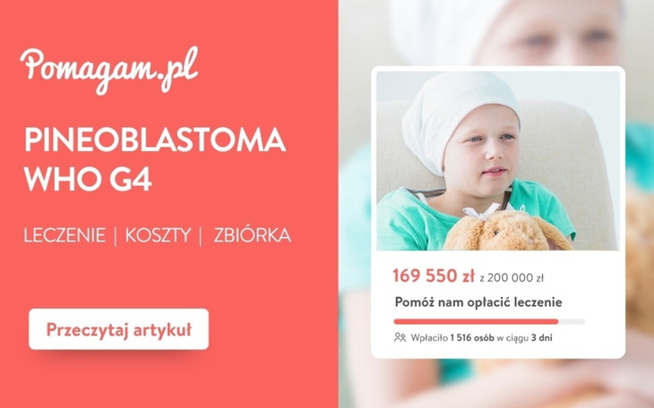 Pineoblastoma WHO G4 – kosztorys leczenia w Polsce