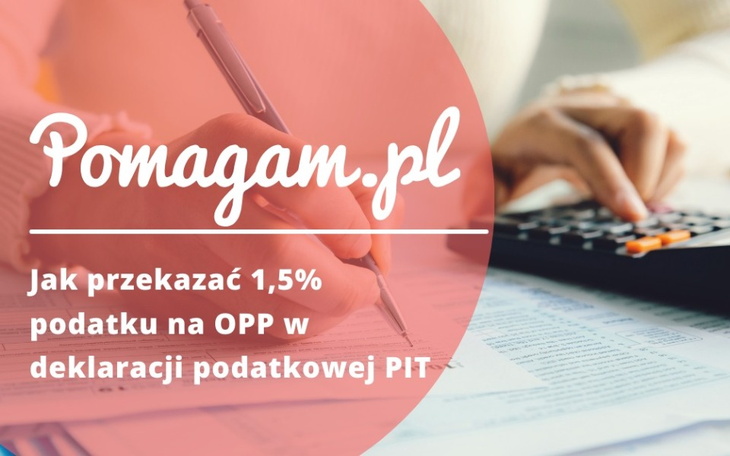 Rozliczenie PIT i przekazanie 1,5% podatku na OPP.