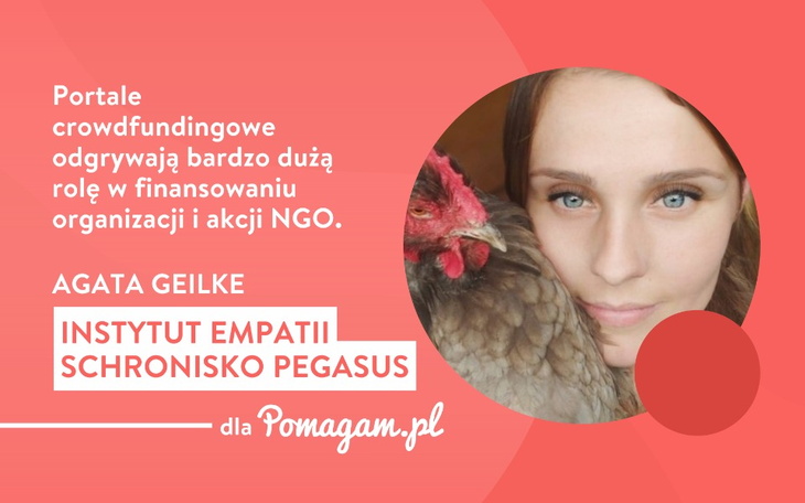 Istnienie Schroniska Pegasus. Wywiad z Agatą Geilke, prezeską Instytutu Empatii.