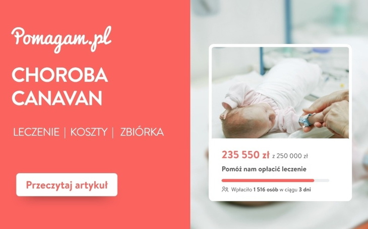 Choroba Canavan – koszty leczenia i opieki w Polsce – kosztorys 2026
