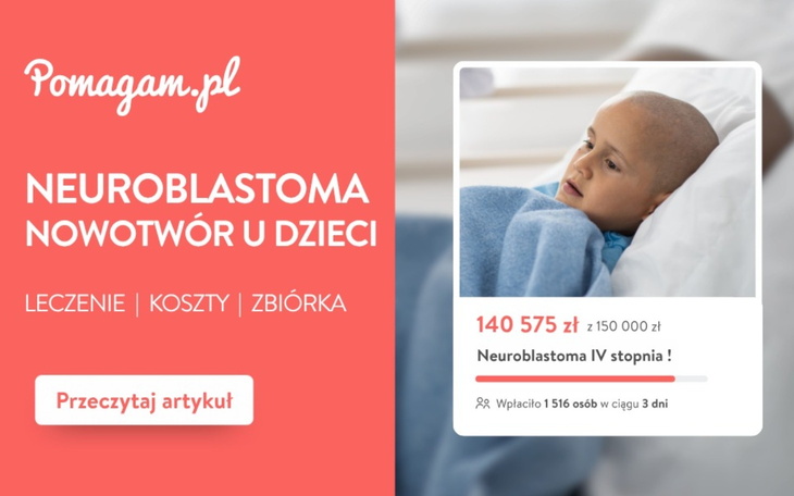 Wpis Neuroblastoma - groźny nowotwór u dzieci. Nerwiak zarodkowy, leczenie, rokowania, koszty - miniaturka zdjęcia