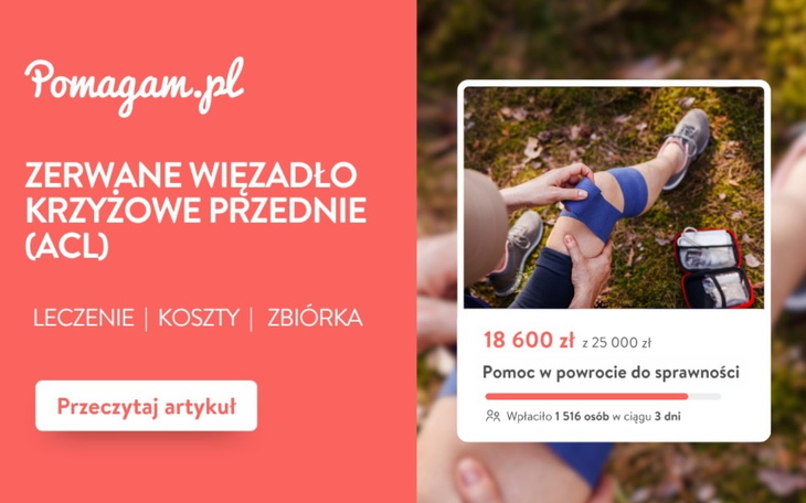 Zerwane więzadło krzyżowe (ACL) – ile kosztuje powrót do sprawności?