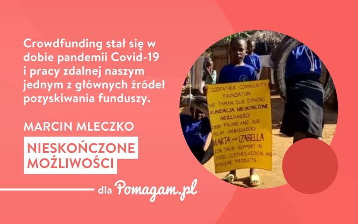 Szersze spojrzenie na pomaganie - wywiad z prezesem Fundacji Nieskończone Możliwości.