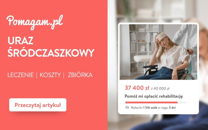 Uraz śródczaszkowy – realny kosztorys leczenia i rehabilitacji