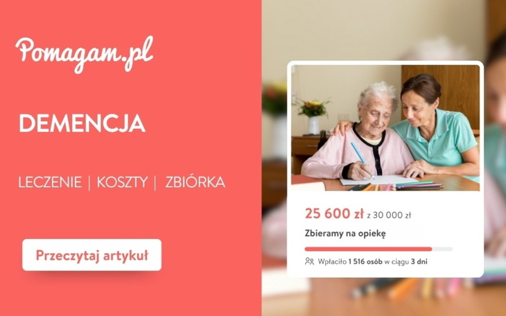 Demencja – ile kosztuje opieka i leczenie? – kosztorys 2026