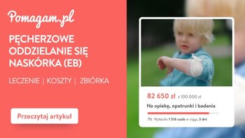 Pęcherzowe oddzielanie się naskórka – koszty leczenia i życia z EB – kosztorys 2026