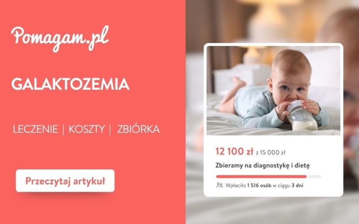 Galaktozemia – koszty diety, opieki i terapii – Kosztorys 2026