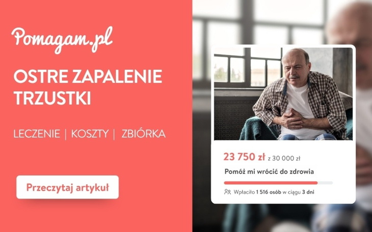 Ostre zapalenie trzustki: realny kosztorys leczenia i opieki - 2026