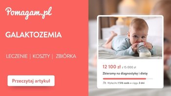 Galaktozemia – koszty diety, opieki i terapii – Kosztorys 2026
