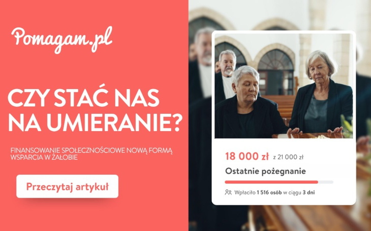 Wpis Czy stać nas na umieranie? Finansowanie społecznościowe nową formą wsparcia w żałobie - miniaturka zdjęcia