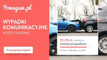 Wypadek komunikacyjny – ile kosztuje leczenie i rehabilitacja? [Kosztorys]