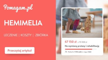 Hemimelia – realny kosztorys leczenia: diagnoza, operacja, proteza