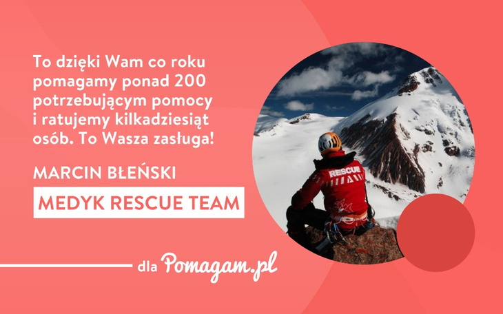 O projekcie Bezpieczny Kazbek opowiada Marcin Błeński z Medyk Rescue Team.