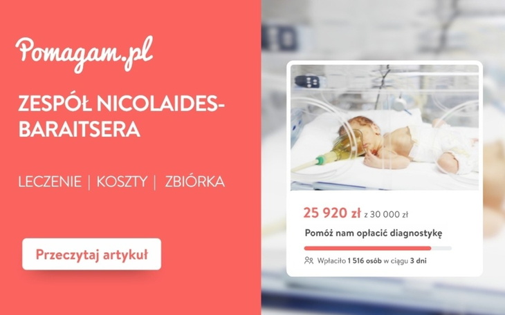 Zespół Nicolaides-Baraitsera – koszty diagnozy, terapii i opieki - kosztorys 2026