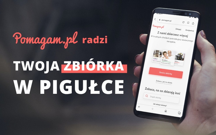 Twoja zbiórka w pigułce, czyli Pomagam.pl radzi jak stworzyć i prowadzić zbiórkę pieniędzy w internecie. Wszystkie kluczowe informacje w jednym miejscu.
