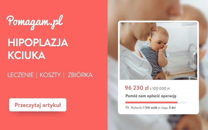 Hipoplazja kciuka – ile kosztuje diagnoza, operacja i rehabilitacja? - kosztorys 2026