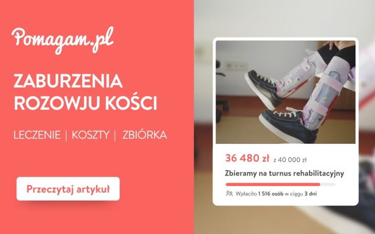 Zaburzenia rozwoju kości - diagnoza, leczenie i życie z chorobą – kosztorys 2026