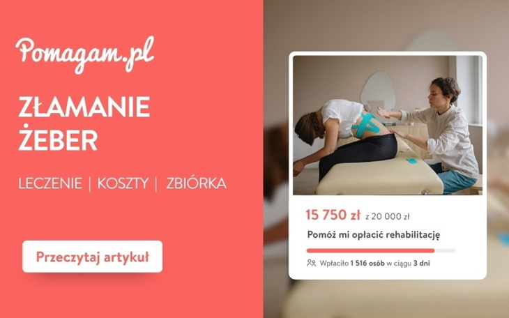 Złamanie żeber – pełny kosztorys: diagnostyka, powikłania i rehabilitacja