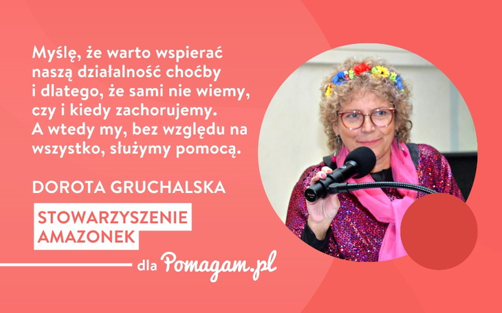 Dzień walki z rakiem piersi obchodzimy 15 października. Z tej okazji porozmawialiśmy z Dorotą Gruchalską ze Stowarzyszenia Amazonek.