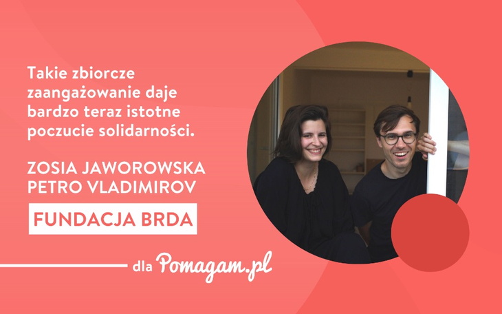 Okna dla Ukrainy - akcja fundacji BRDA. Wywiad z Zosią Jaworska i Petro Vladimirovem