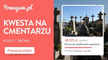 Wpis Kwesta na cmentarzu - jak zorganizować i ratować zabytkowe nagrobki? - miniaturka zdjęcia