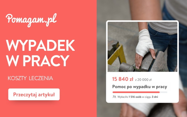 Wypadek w pracy – jak sfinansować leczenie i powrót do zdrowia?