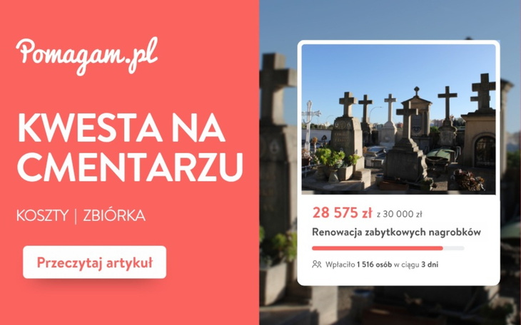 Wpis Kwesta na cmentarzu - jak zorganizować i ratować zabytkowe nagrobki? - miniaturka zdjęcia