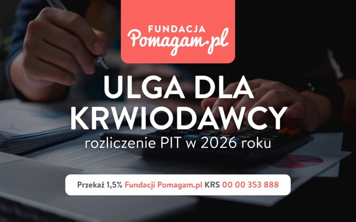Jak odliczyć ulgę podatkową dla Krwiodawcy w PIT 2025 / 2026?