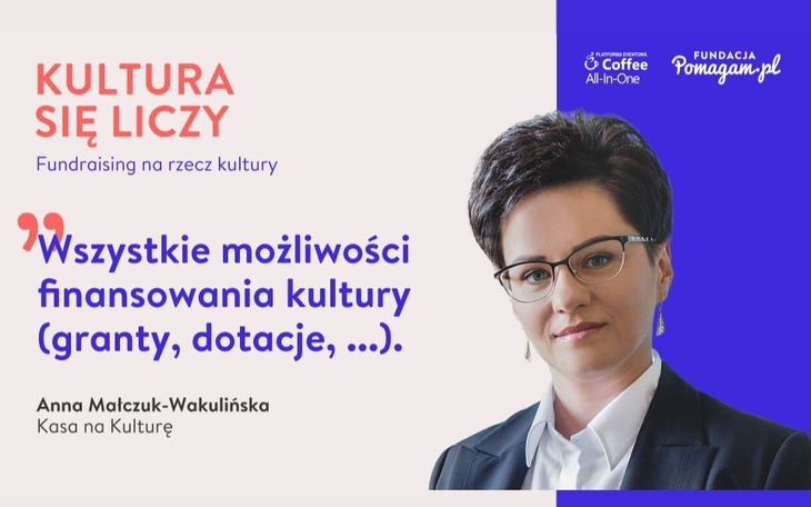 Kultura się liczy. Możliwości finansowania kultury - przewodnik dla artystów i instytucji kultury.