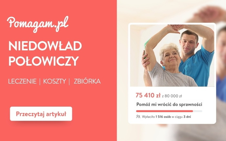 Niedowład połowiczy – ile kosztuje leczenie i rehabilitacja? - kosztorys 2026