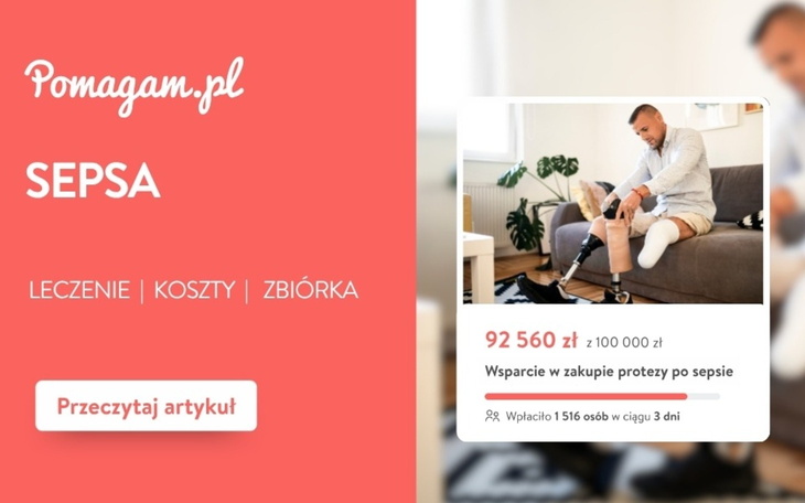 Sepsa – realny kosztorys leczenia i życia po chorobie – 2026