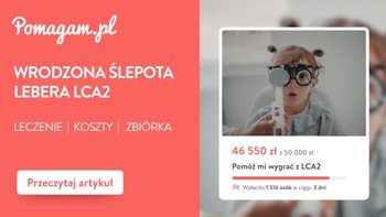 Wrodzona ślepota Lebera LCA2 – pełny kosztorys leczenia