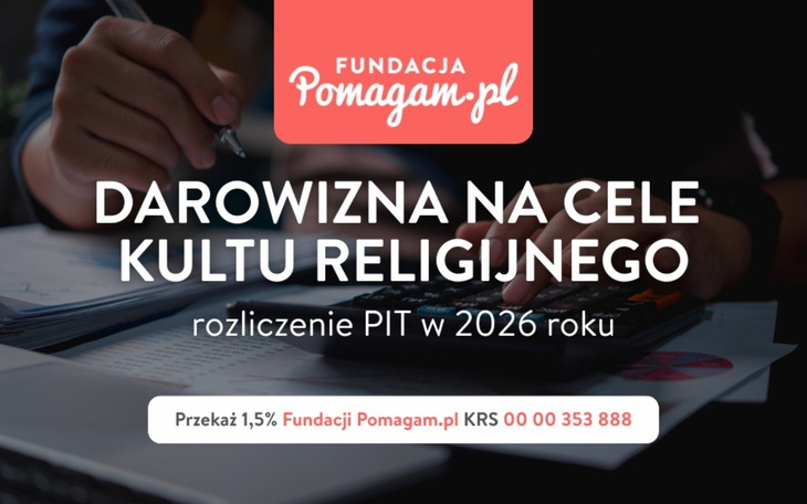 Jak odliczyć od podatku PIT darowiznę na cele kultu religijnego w 2026 roku?