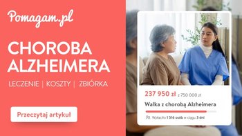 Ile kosztuje leczenie choroby Alzheimera? Sprawdź i załóż darmową zbiórkę na Pomagam.pl.
