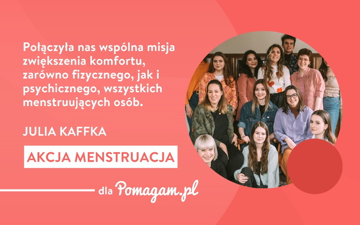 Akcja Menstruacja na nowy rok szkolny opowiada o swojej zbiórce na okresową rewolucję w polskich szkołach, która zapewni darmowe produkty menstruacyjne i jakościową edukację.