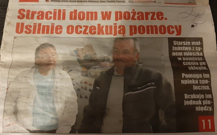 Zbiórka Pomoc po pożarze domu.. - zdjęcie główne