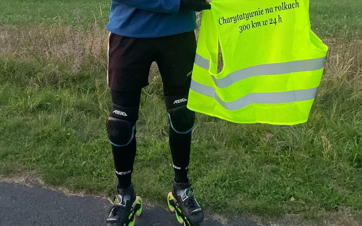 Zbiórka 300km. na rolkach na dom dziecka - zdjęcie główne