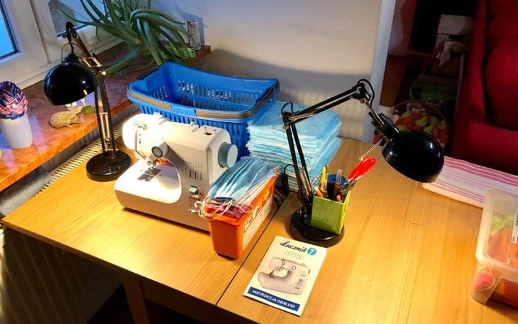 Zbiórka Maszyna do szycia maseczek nr 2 - zdjęcie główne