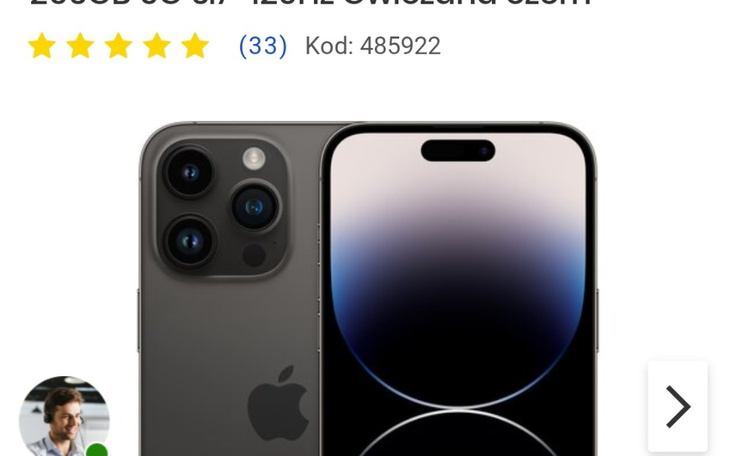 Zbiórka iPhone 14 Pro Max 256GB 5G 6.7 - zdjęcie główne