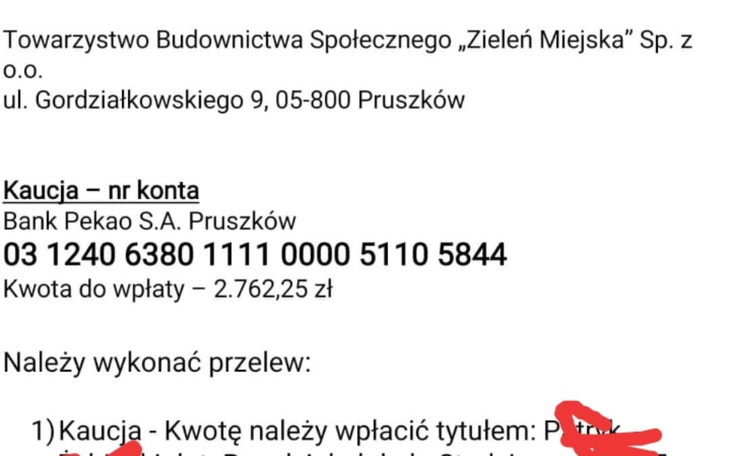 Zbiórka Kaucja na mieszkanie komunalne - zdjęcie główne