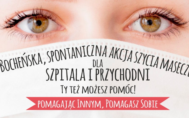 Zbiórka Szyjemy maski dla Szpitali - zdjęcie główne