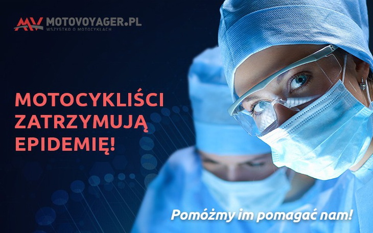 Zbiórka Motocykliści vs koronawirus - zdjęcie główne