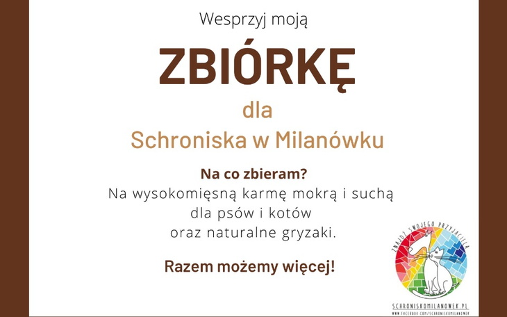 Zbiórka Na Schronisko w Milanówku - zdjęcie główne