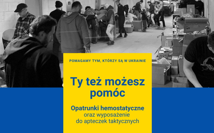 Zbiórka Hemostatyki dla Ukrainy - zdjęcie główne