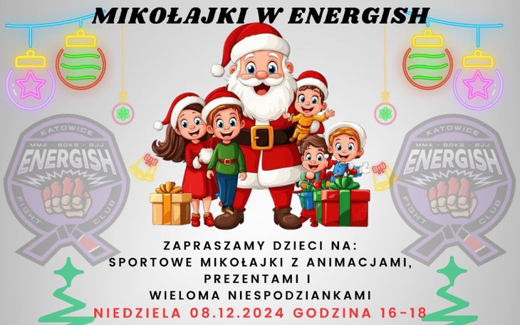 Zbiórka Sportowe Mikołajki w ENERGISH - zdjęcie główne