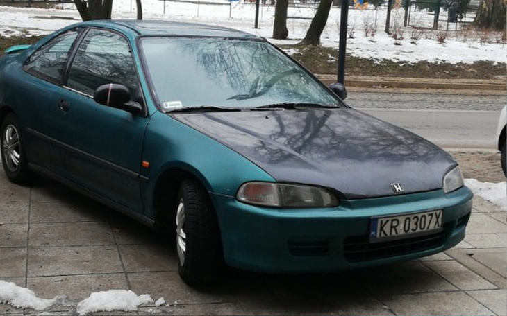 Zbiórka Ratowanie Hondy Civic Vgen Coupe - zdjęcie główne
