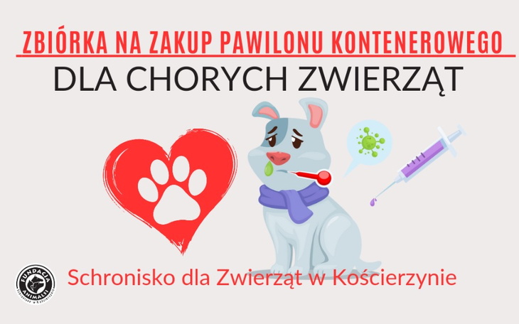 Zbiórka Pawilon dla chorych zwierząt - zdjęcie główne