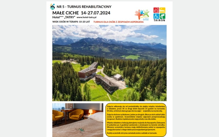 Zbiórka Turnus z zespołem Aspergera - zdjęcie główne