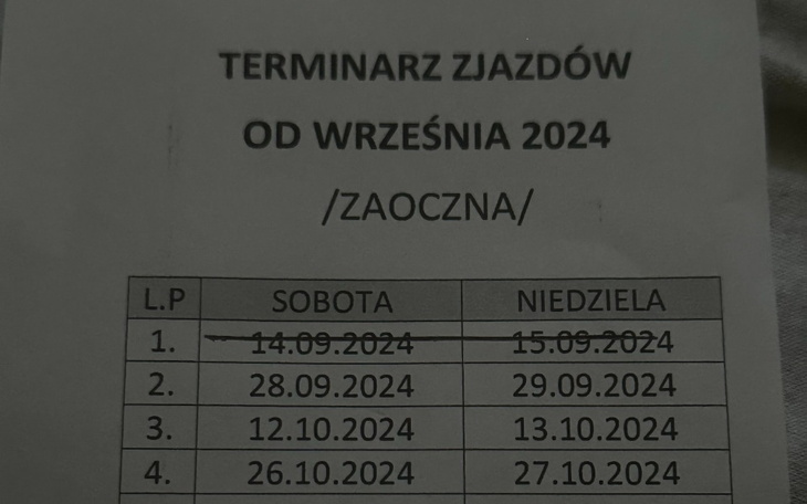 Zbiórka Na szkołe liceum zaoczne - zdjęcie główne