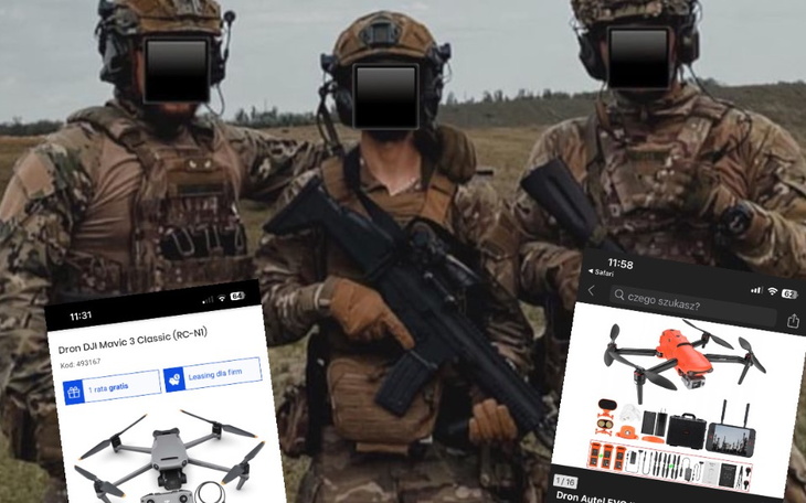 Zbiórka Dla żołnierzy z Ukrainy - DRON - zdjęcie główne
